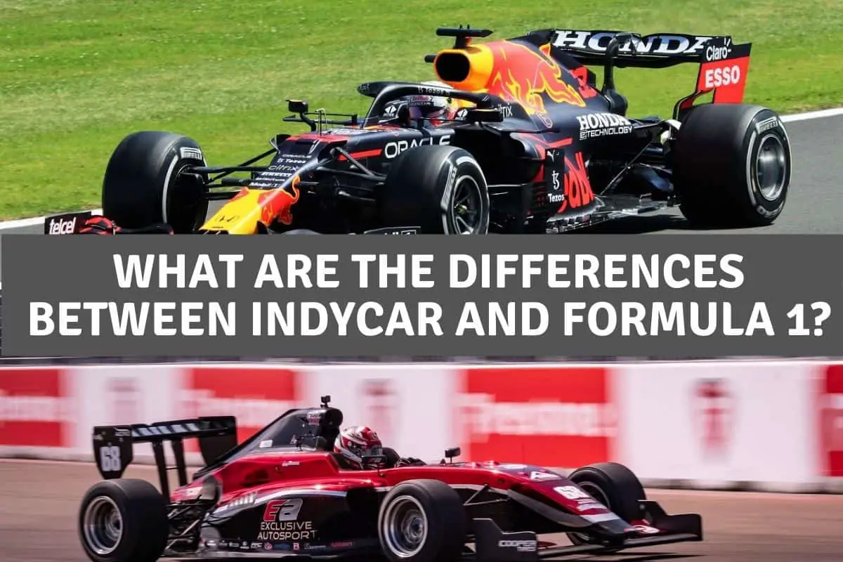 What are the differences between IndyCar and Formula 1