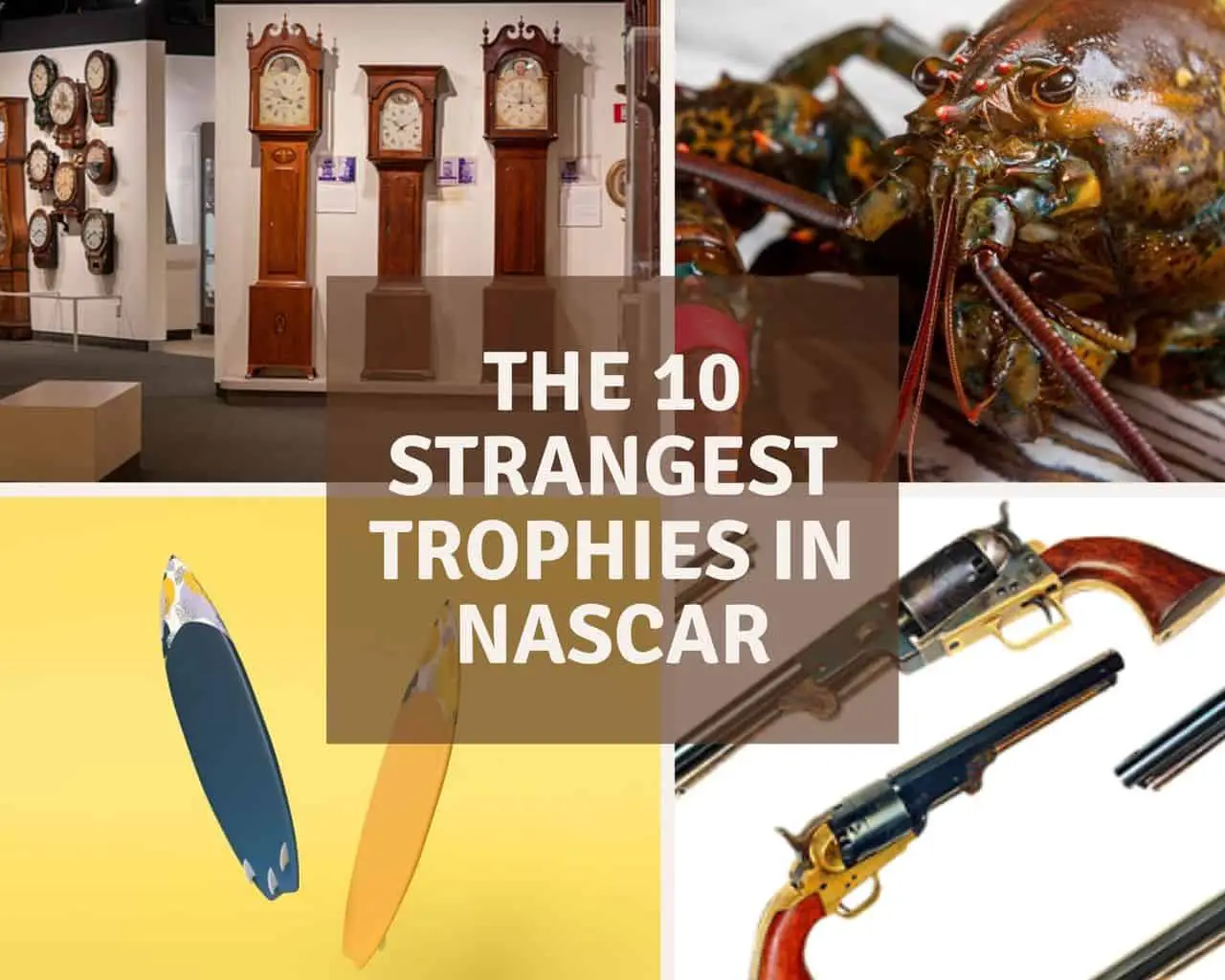 The 10 Strangest Trophies In NASCAR