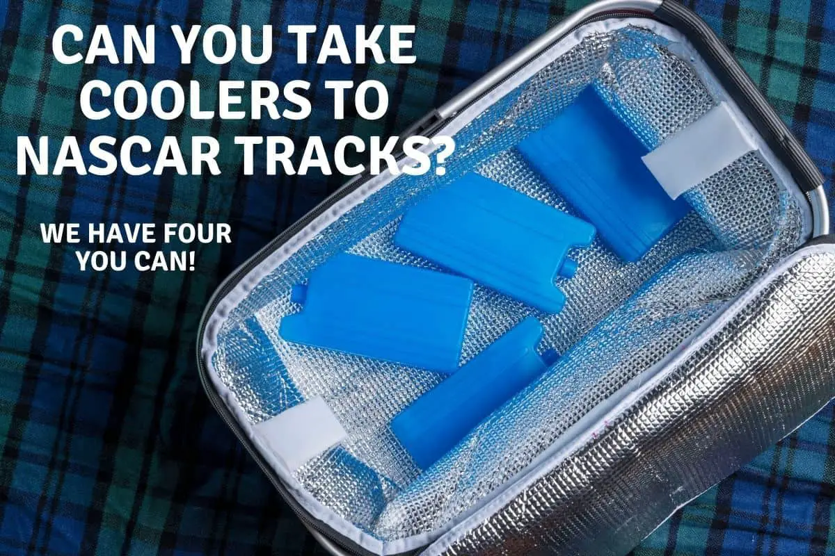 Coolers you can take to NASCAR Tracks