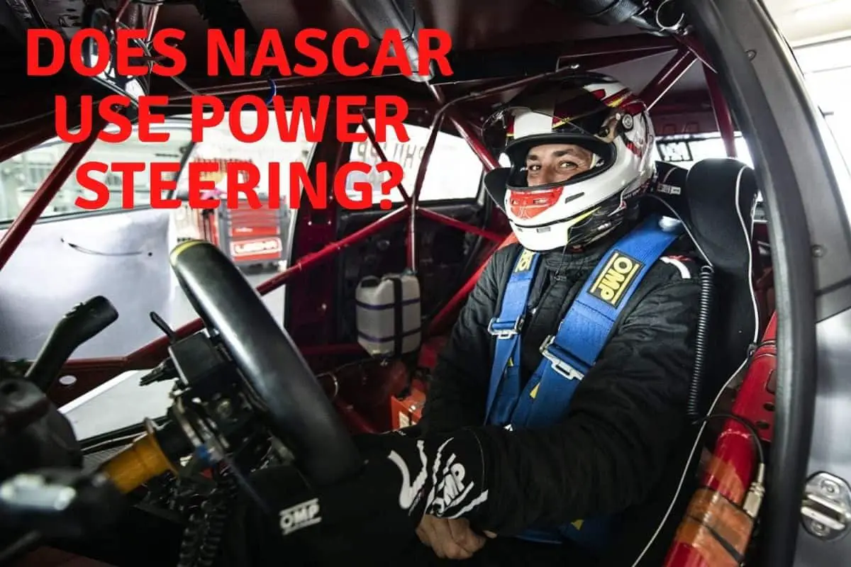 does nascar use power steering