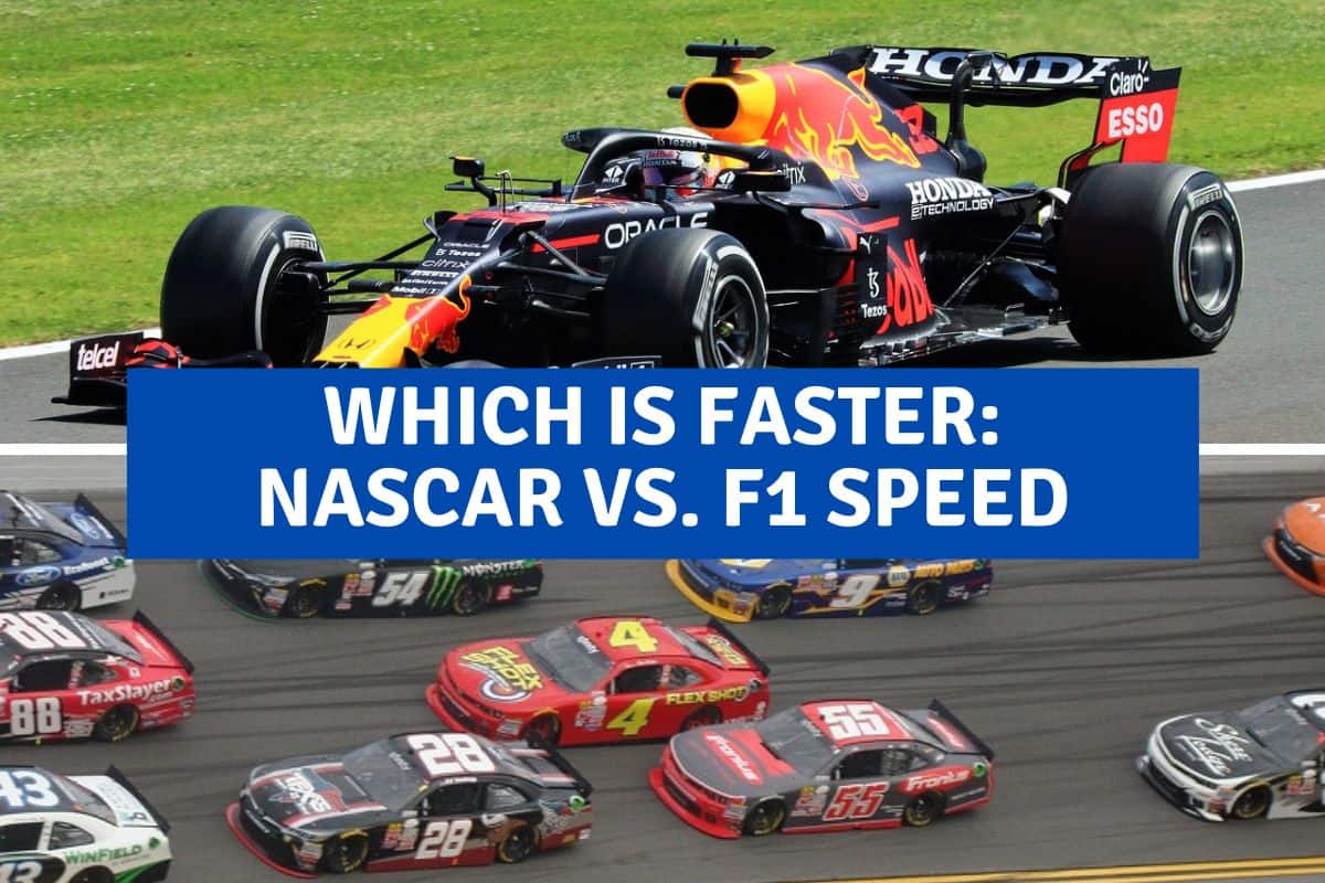 NASCAR vs. F1 Speed