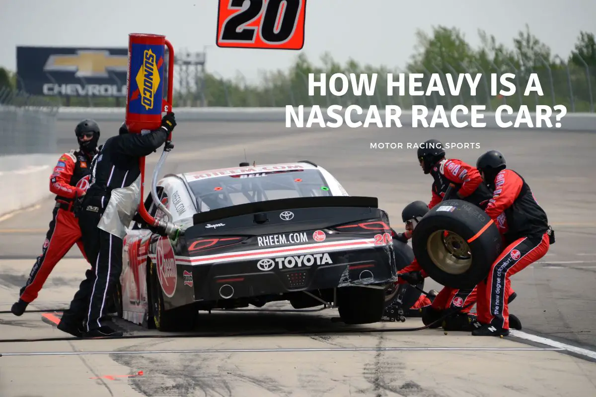 How heavy is a nascar race car