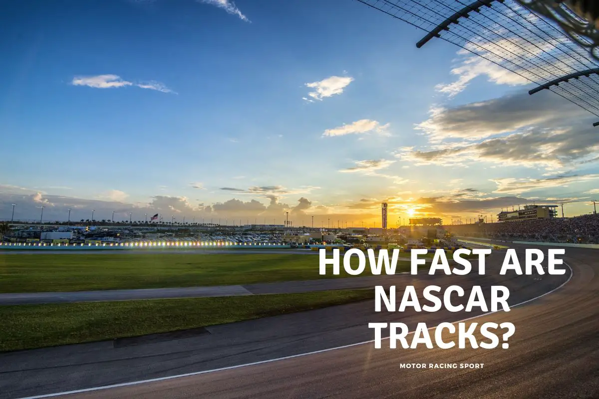 how fast are nascar tracks