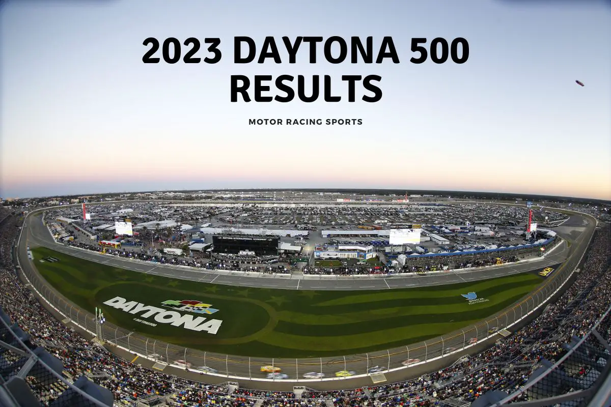 2023 Daytona 500 Results